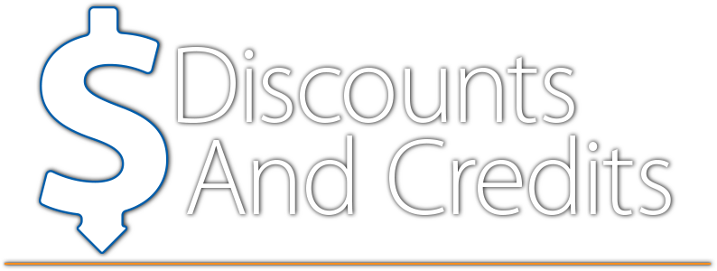 credits and discounts